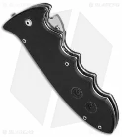 REKAT Pocket Hobbit Lever Lock Folding Knife (3.8" Satin) 1997 -Outlet Kitchen Knives Store REKAT Pocket Hobbit 1997 Lever BHQ 50025 jr side