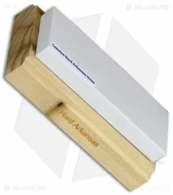 RH Preyda 4" Hard Arkansas Stone On Wood