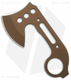 Red Horse Knife Works Karamahawk Mini Tomahawk Barebones Bronze W/ Kydex Sheath