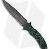 Remington F.A.S.T. Fixed Blade Knife Green (5.5" Black Serr)