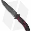 Remington F.A.S.T. Fixed Blade Knife Red (5.5" Black Serr)
