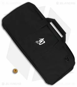 Shun 20-Slot Black Knife Roll W/Straps - DM0882 -Outlet Kitchen Knives Store Shun 20 slot Black White with Straps Knife Roll DM0882 BHQ 117758 jr bottlecap