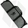 Shun 8-Slot Gray/Black Knife Roll W/Straps - DM0884