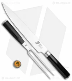 Shun Classic 2-Piece Carving Set - DMS0230 -Outlet Kitchen Knives Store Shun Classic 2 Piece Carving Set DMS0230 BHQ 117695 jr bottlecap