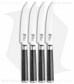 Shun Classic 4-Piece 4.8" Steak Knife Set - DMS400