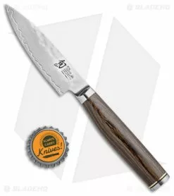 Shun Premier 4" Paring Kitchen Knife Pakkawood -Outlet Kitchen Knives Store Shun Cutlery Premier 4in Paring Knife BHQ 19169 jr bottlecap