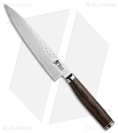 Shun Premier 6" Utility Kitchen Knife Pakkawood 1 Shun Premier 6" Utility Kitchen Knife Pakkawood
