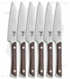 Shun Kanso 6-Piece Steak Kitchen Knife Set