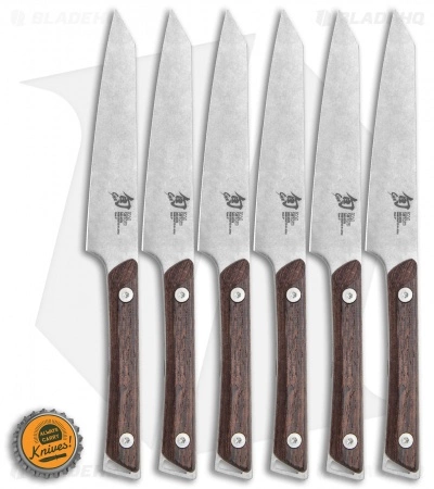 Shun Kanso 6-Piece Steak Kitchen Knife Set 5 Shun Kanso 6-Piece Steak Kitchen Knife Set - Image 5