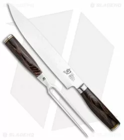 Shun Premier 2-Piece Carving Set - TDMS0200