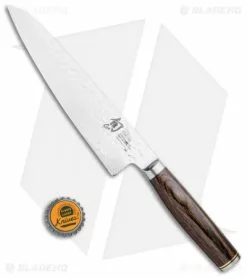 Shun Premier 7" Gyuto Asian Cook's/Chef's Kitchen Knife Pakkawood 7 Shun Premier 7" Gyuto Asian Cook's/Chef's Kitchen Knife Pakkawood -Outlet Kitchen Knives Store Shun Premier 7in Cooks BHQ 117716 jr bottlecap