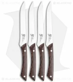 Shun Shima Natural 5" 4-Piece Steak Knife Set - DMS0435