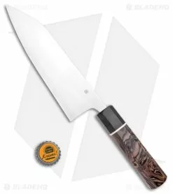 Spyderco Murray Carter Itamae - Bunka Bocho Chef's Knife (7.75" Satin) K18GPBNBK -Outlet Kitchen Knives Store Spyderco Murray Carter Itamae Bunka Bocho K18GPBNBK BHQ 107957 jr bottlecap