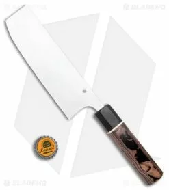 Spyderco Murray Carter Itamae - Nakiri Cleaver Knife (7.25" Satin) K17GPBNBK -Outlet Kitchen Knives Store Spyderco Murray Carter Itamae Nakiri Cleaver Knife K17GPBNBK BHQ 107956 jr bottlecap
