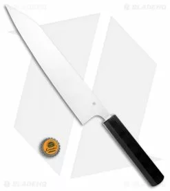 Spyderco Murray Carter Wakiita - Gyuto Chef Knife (10.125" Satin) K19GPBNBK -Outlet Kitchen Knives Store Spyderco Murray Carter Wakiita Gyuto Satin K19GP BHQ 107963 jr bottlecap
