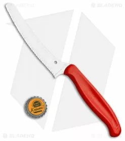 Spyderco Z-Cut Lightweight Red Blunt Tip (4.5" Satin Serr) K13SBK 5 Spyderco Z-Cut Lightweight Red Blunt Tip (4.5" Satin Serr) K13SBK -Outlet Kitchen Knives Store Spyderco Z Cut Lightweight Red Blunt Tip K13SRD BHQ 107971 jr bottlecap