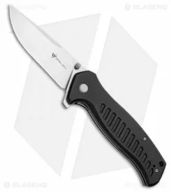 Steel Will Knives Steel Will Large Barghest Liner Lock Knife Black G-10 (4" Satin) F37-01