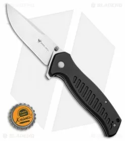 Steel Will Knives Steel Will Large Barghest Liner Lock Knife Black G-10 (4" Satin) F37-01 -Outlet Kitchen Knives Store Steel Will Barghest Liner Lock Knife Black G 10 4in Satin F37 01 BHQ 115845 LS Bottlecap