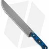 TOPS Knives Dicer 10 Slicer Knife 10" Black/Blue G-10