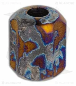 TiSurvival Slip Lanyard Bead - Sandblasted Anodized