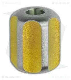 TiSurvival Slip Lanyard Bead - Yellow/Silver