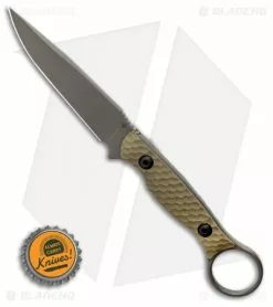Toor Knives Anaconda Fixed Blade Knife Ranger Green G-10 (3.75" Gray) -Outlet Kitchen Knives Store Toor Knives Anaconda Fixed Blade Knife Ranger Green G10 3.75 BHQ 123642 LS Bottlecap