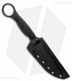 Toor Knives Anaconda Fixed Blade Knife Shadow Black G-10 (3.75" Black) -Outlet Kitchen Knives Store Toor Knives Anaconda Shadow Black Fixed Blade Black G10 3.75 BHQ 123643 LS Sheath