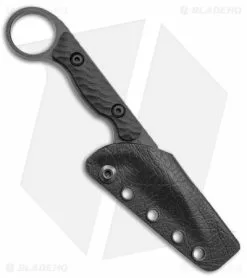 Toor Knives Jank Shank Carbon Tactical Fixed Blade Knife Black G-10 (3" Black) -Outlet Kitchen Knives Store Toor Knives G 10 Jank Shank Shadow Carbon Fixed Blade Black BHQ 139080 jr sheath