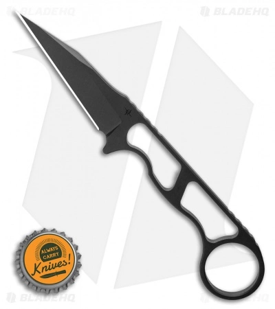 Toor Knives Jank Shank Shadow Black Tactical Fixed Blade Knife (3" CPM-S35VN) 4 Toor Knives Jank Shank Shadow Black Tactical Fixed Blade Knife (3" CPM-S35VN) - Image 4