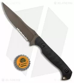 Toor Knives Krypteia JD35S Fixed Blade Knife Black G-10 (4" Bronze Serrated) -Outlet Kitchen Knives Store Toor Knives Krypteia JD35S Fixed Blade Black G 10 Bronze Serr BHQ 125108 jr bottlecap