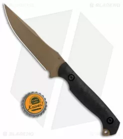 Toor Knives Krypteia Stealth Fixed Blade Knife Ebony G-10 (4" Tan) -Outlet Kitchen Knives Store Toor Knives Krypteia Stealth Fixed Blade Ebony Tan BHQ 160955 jr bottlecap