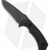 Toor Knives Mullet Carbon Fixed Blade Knife Black G-10 (4" Black)