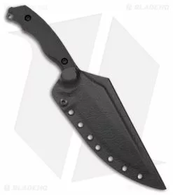 Toor Knives Raven Fixed Blade Knife Black G-10 (5.5" Black) -Outlet Kitchen Knives Store Toor Knives Raven Blade Black G 10 Black BHQ 174496 jr sheath