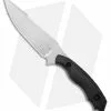Toor Knives Raven Fixed Blade Knife Ebony (5.5" Stonewash)