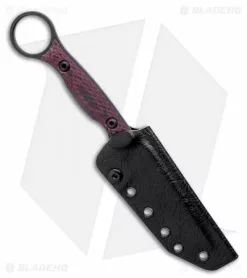 Toor Knives Serpent Fixed Blade Knife Venom Black G-10 (3.75" Black) -Outlet Kitchen Knives Store Toor Knives Serpent Fixed Blade Knife Venom Black G 10 3.75 Black BHQ 134385 LS Sheath