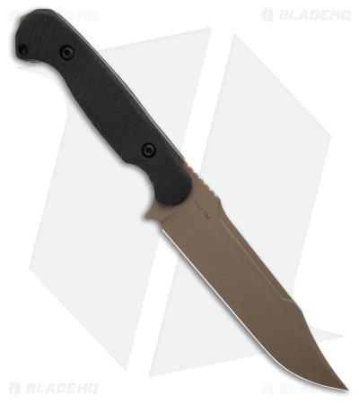 Toor Knives Valor MK1 Fixed Blade Knife Mojave Black G-10 (5.4" Tan) 2 Toor Knives Valor MK1 Fixed Blade Knife Mojave Black G-10 (5.4" Tan) - Image 2