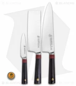 Tuo Cutlery Ring 3-Piece Kitchen Knife Set -Outlet Kitchen Knives Store Tuo Cutlery 3 Piece Dragon Keel Damascus BHQ 136132 jr bottlecap