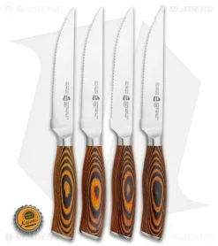 Tuo Cutlery Fiery Phoenix Steak 4-Piece Steak Kitchen Knife Set Black/Orange -Outlet Kitchen Knives Store Tuo Cutlery 4 Piece Steak Set TC0723 BHQ 136134 jr bottlecap