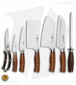 Tuo Cutlery Fiery Phoenix 8-Piece Kitchen Knife Block Set (Cleaver + Utility) -Outlet Kitchen Knives Store Tuo Cutlery Fiery Phoenix 8 Piece Kitchen Knife Block Set TC0710 BHQ 136133 jr bottlecap