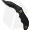 Turner CNC Inc. Turner CNC Voodoo Doc Chimera Fixed Fighting Knife Black G-10 (3.5" DLC 3V)