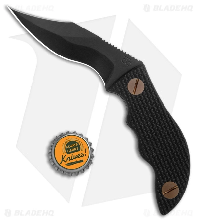 Turner CNC Inc. Turner CNC Voodoo Doc Chimera Fixed Fighting Knife Black G-10 (3.5" DLC 3V) 4 Turner CNC Inc. Turner CNC Voodoo Doc Chimera Fixed Fighting Knife Black G-10 (3.5" DLC 3V) - Image 4
