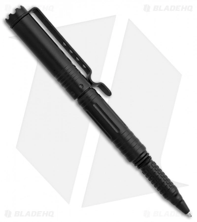UZI Tactical Pen W/ Crown Bezel Glass Breaker - Black TACPEN20 2 UZI Tactical Pen W/ Crown Bezel Glass Breaker - Black TACPEN20 - Image 2