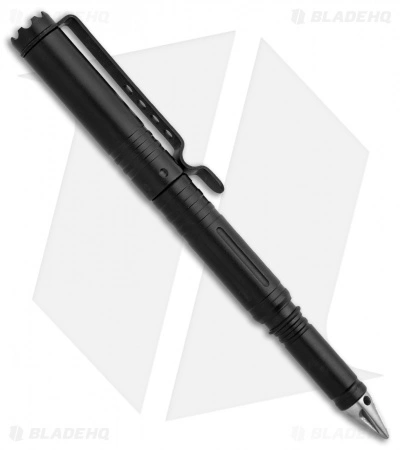 UZI Tactical Pen W/ Crown Bezel Glass Breaker - Black TACPEN20 1 UZI Tactical Pen W/ Crown Bezel Glass Breaker - Black TACPEN20