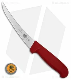 Victorinox Flexible Boning Kitchen Knife 6" Red Fibrox VN5660115 -Outlet Kitchen Knives Store Victorinox Boning Knife Red BHQ 109370 td size