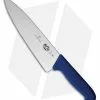 Victorinox Cutlery 8" Chef's Kitchen Knife Blue Fibrox VN5206220