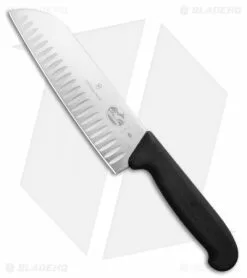 Victorinox Cutlery 6.25" Pro Santoku Kitchen Knife W/ Black Fibrox Handle