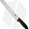 Victorinox Serrated 10" Slicer Kitchen Knife Black Fibrox VN5423325
