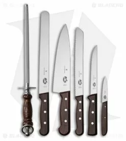 Victorinox Rosewood 6-Piece Kitchen Knife Set VN511907X1