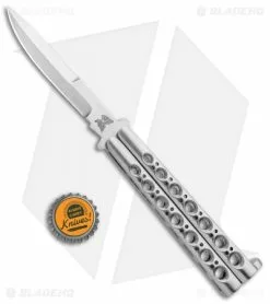 Vintage Bali-Song USA Jody Samson Weehawk Butterfly Knife Stainless (4.1" Satin) -Outlet Kitchen Knives Store Vintage Bali Song USA Jody Samson Weehawk Butterfly SS JS 072818 1 BHQ 87761 jr bottlecap