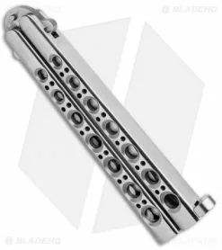 Vintage Bali-Song USA Butterfly Knife Stainless Steel Hand Ground (4.25" Satin) -Outlet Kitchen Knives Store Vintage Bali Song USA SS BHQ 50707 jr side